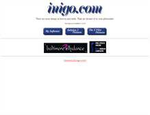 Tablet Screenshot of inigo.com
